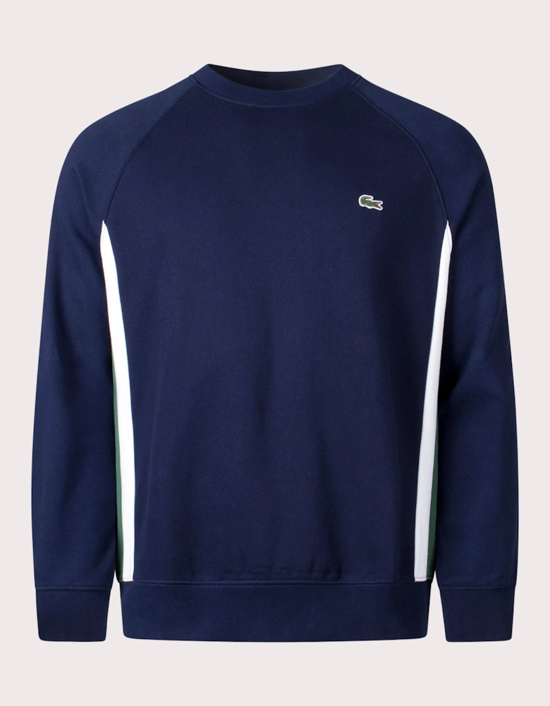 Relaxed Fit Side Panel Sweatshirt
