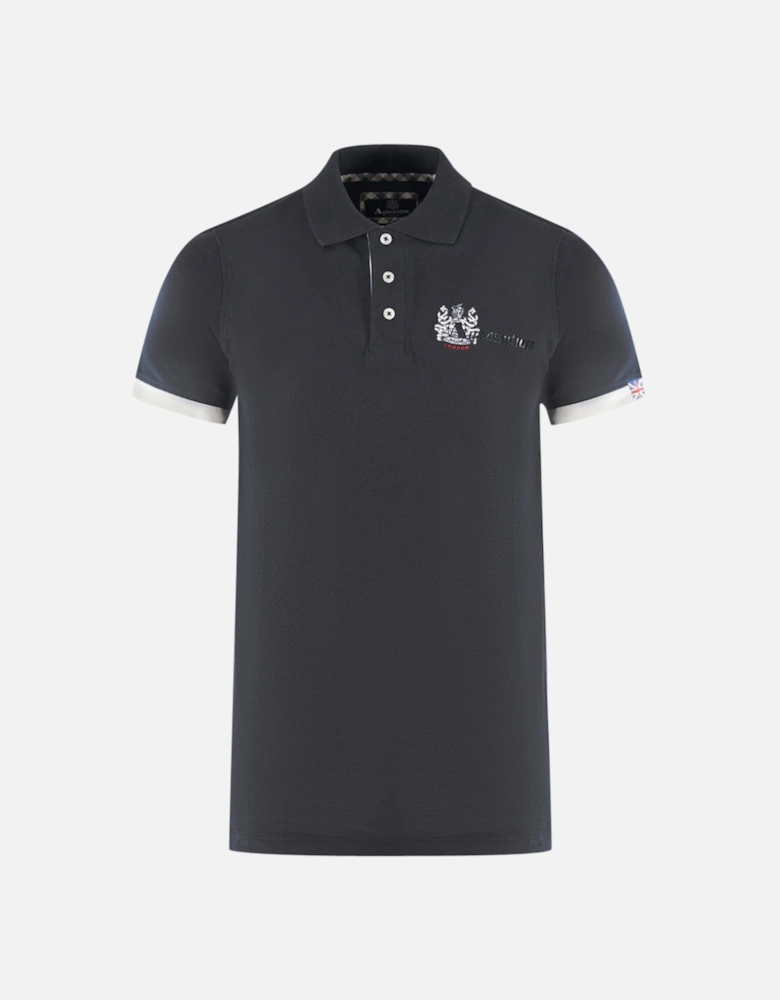 London Aldis Black Polo Shirt