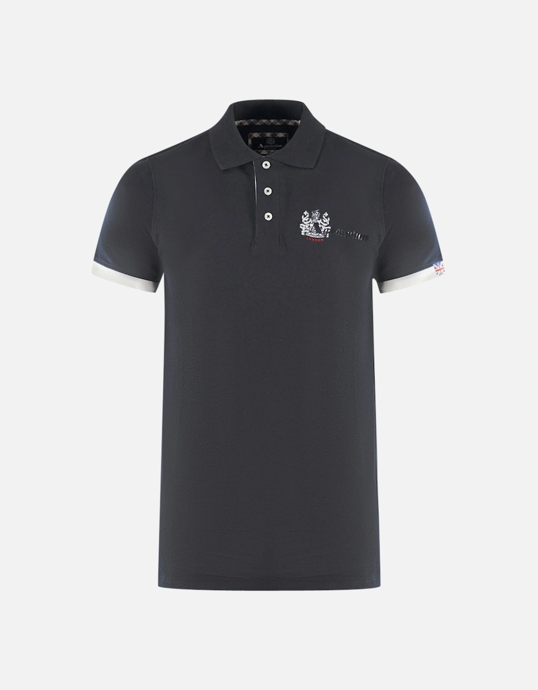 London Aldis Black Polo Shirt, 2 of 1