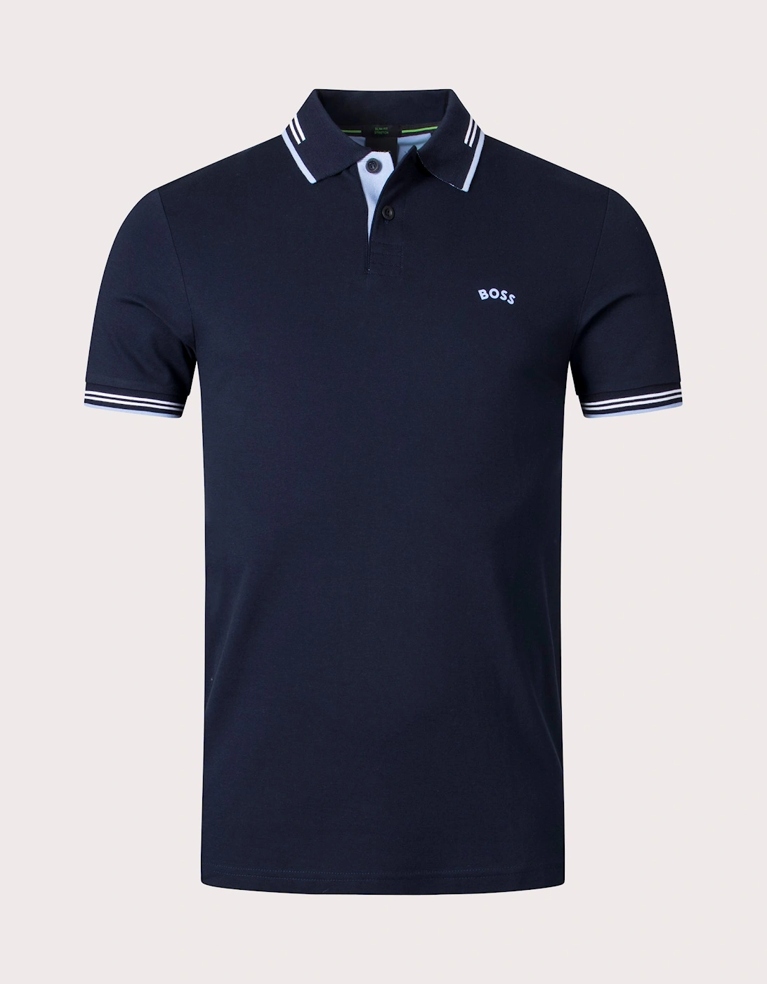 Slim Fit Paul Curved Logo Polo Shirt, 4 of 3
