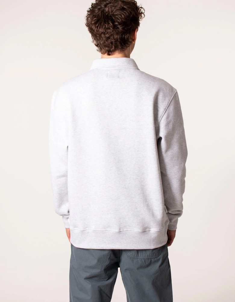 Relaxed Fit Quarter Zip Moritz Sweatshirt