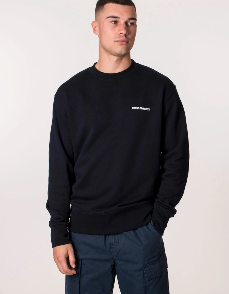 Relaxed Fit Arne Logo Sweatshirt