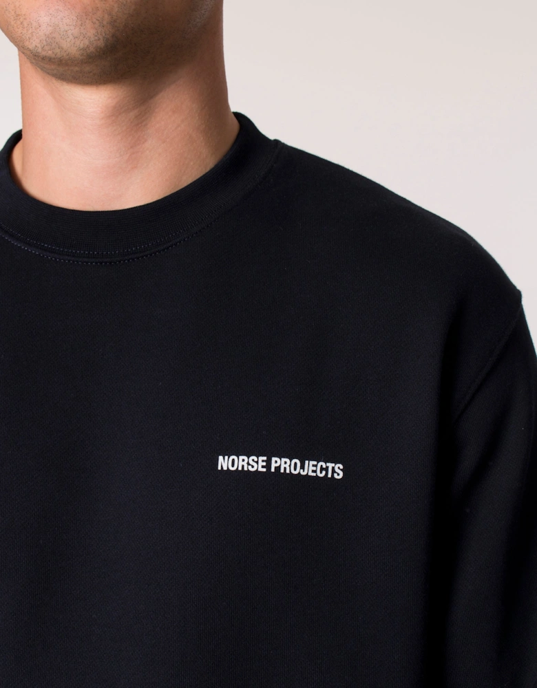 Relaxed Fit Arne Logo Sweatshirt