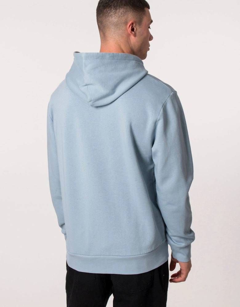 Relaxed Fit Scrawl Logo Hoodie