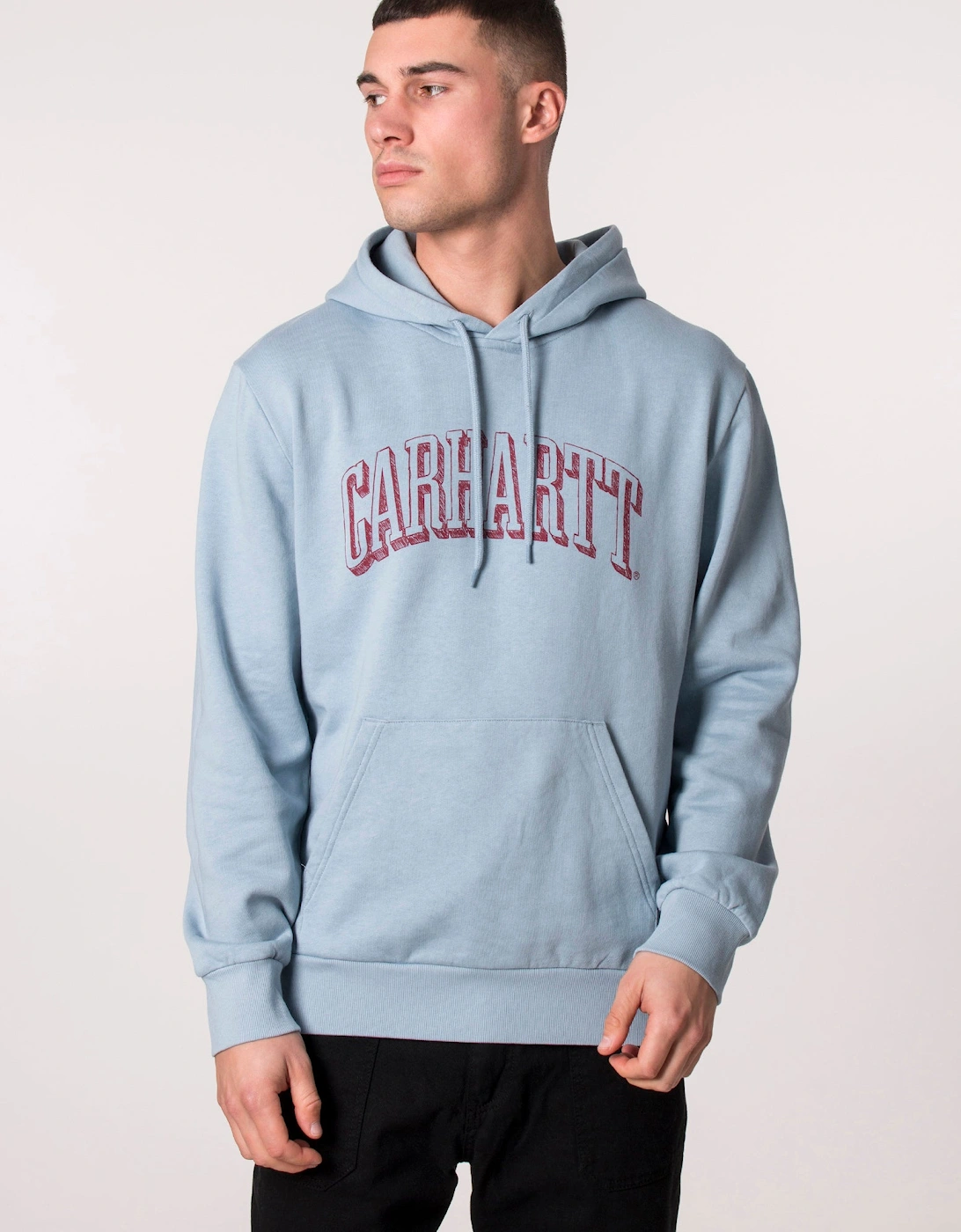 Relaxed Fit Scrawl Logo Hoodie, 4 of 3
