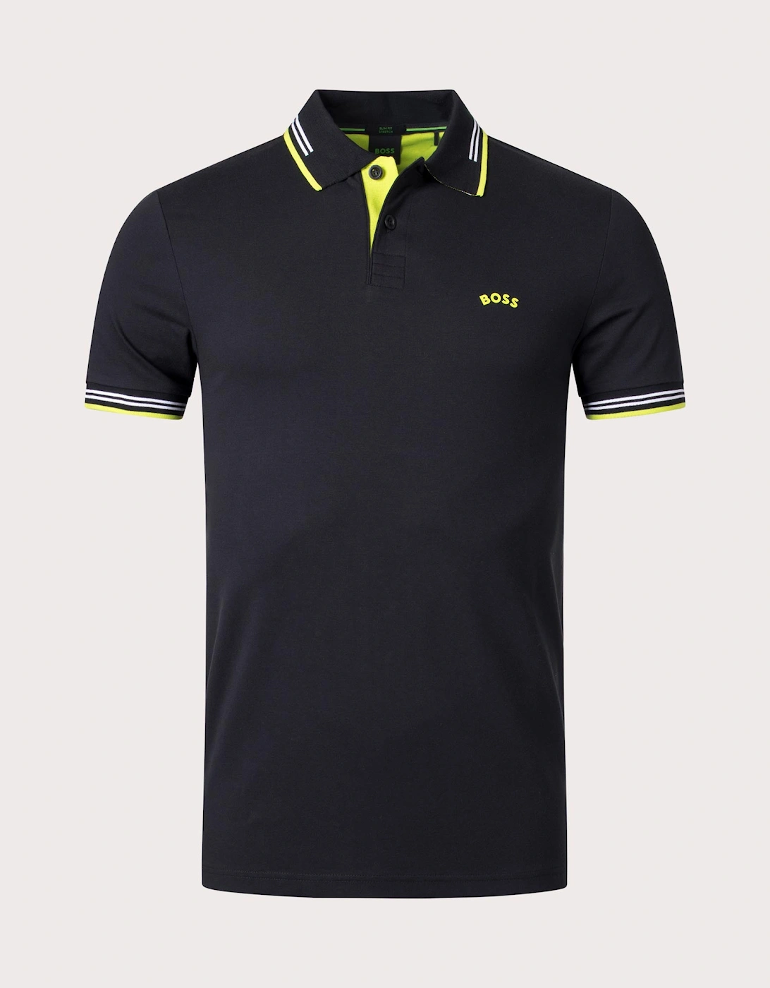 Slim Fit Paul Curved Logo Polo Shirt, 4 of 3