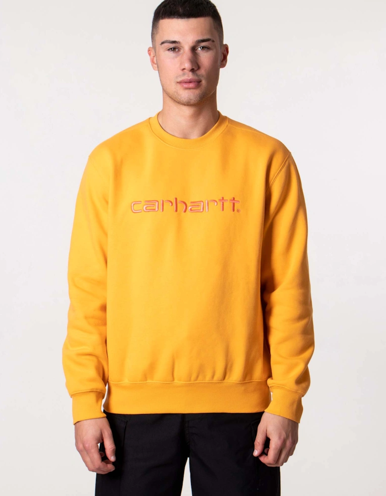 Relaxed Fit Carhartt Logo Sweat
