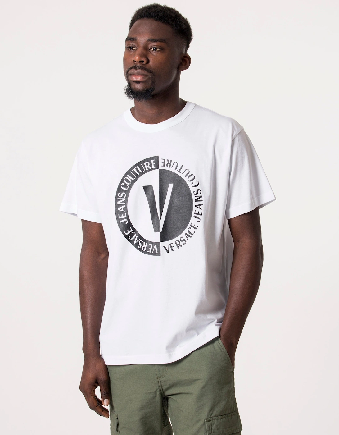 Large New V Emblem Logo T-Shirt, 4 of 3