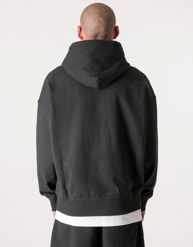 Relaxed Fit Athletic Hoodie
