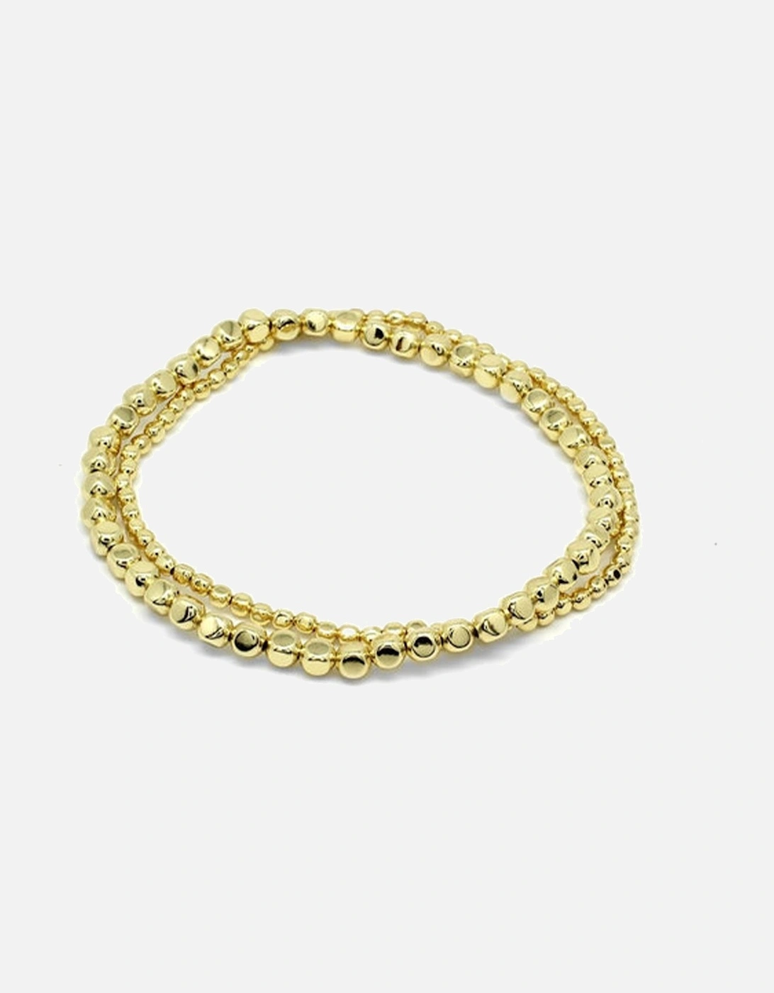 Sabal Minor Gold Nugget Stretchy Bracelet Set, 2 of 1