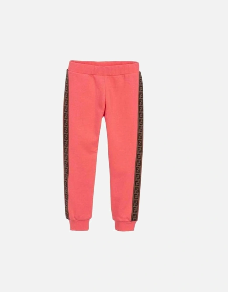 Girls Pink Joggers