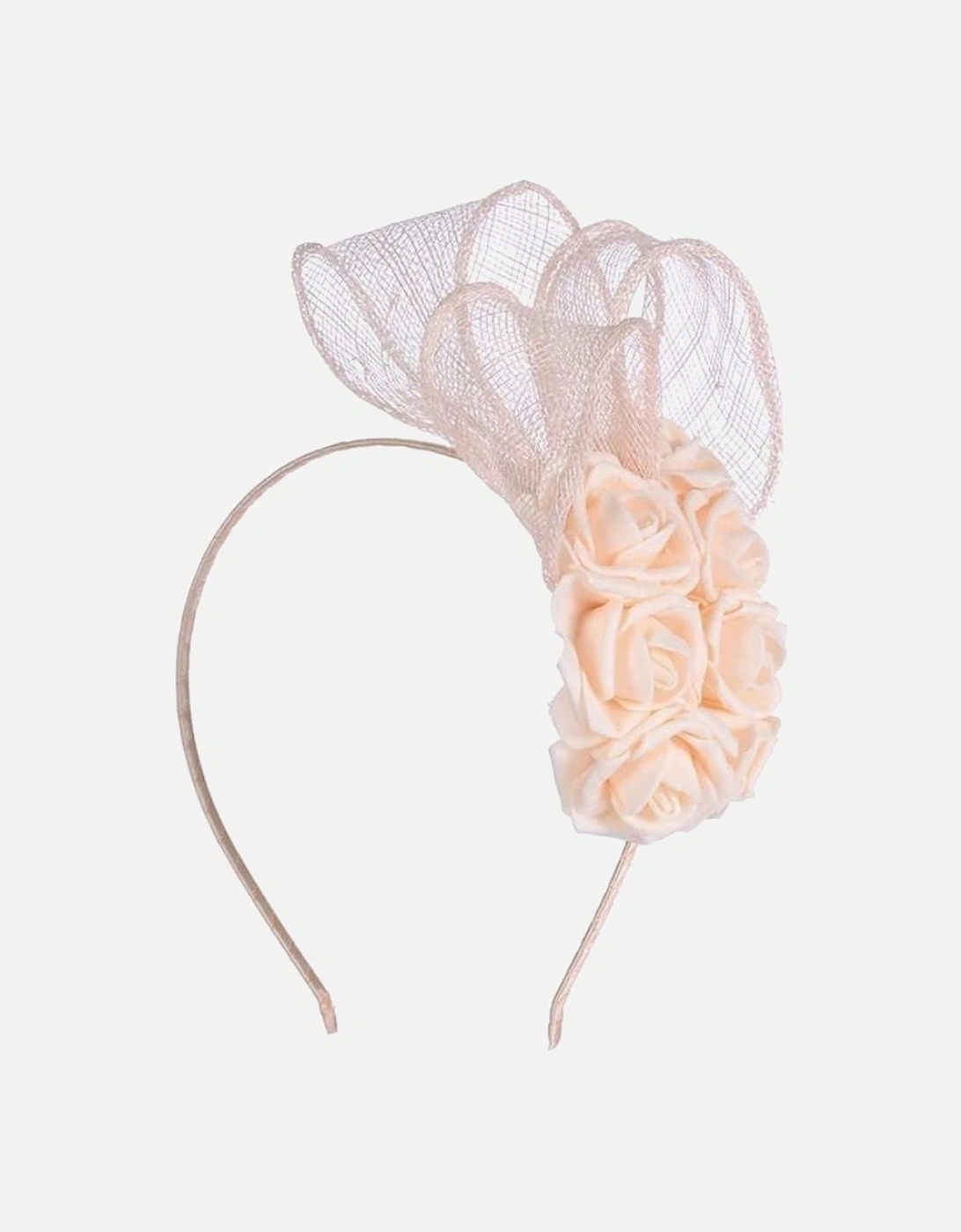 Rosita Fascinator - Pale Peach, 3 of 2