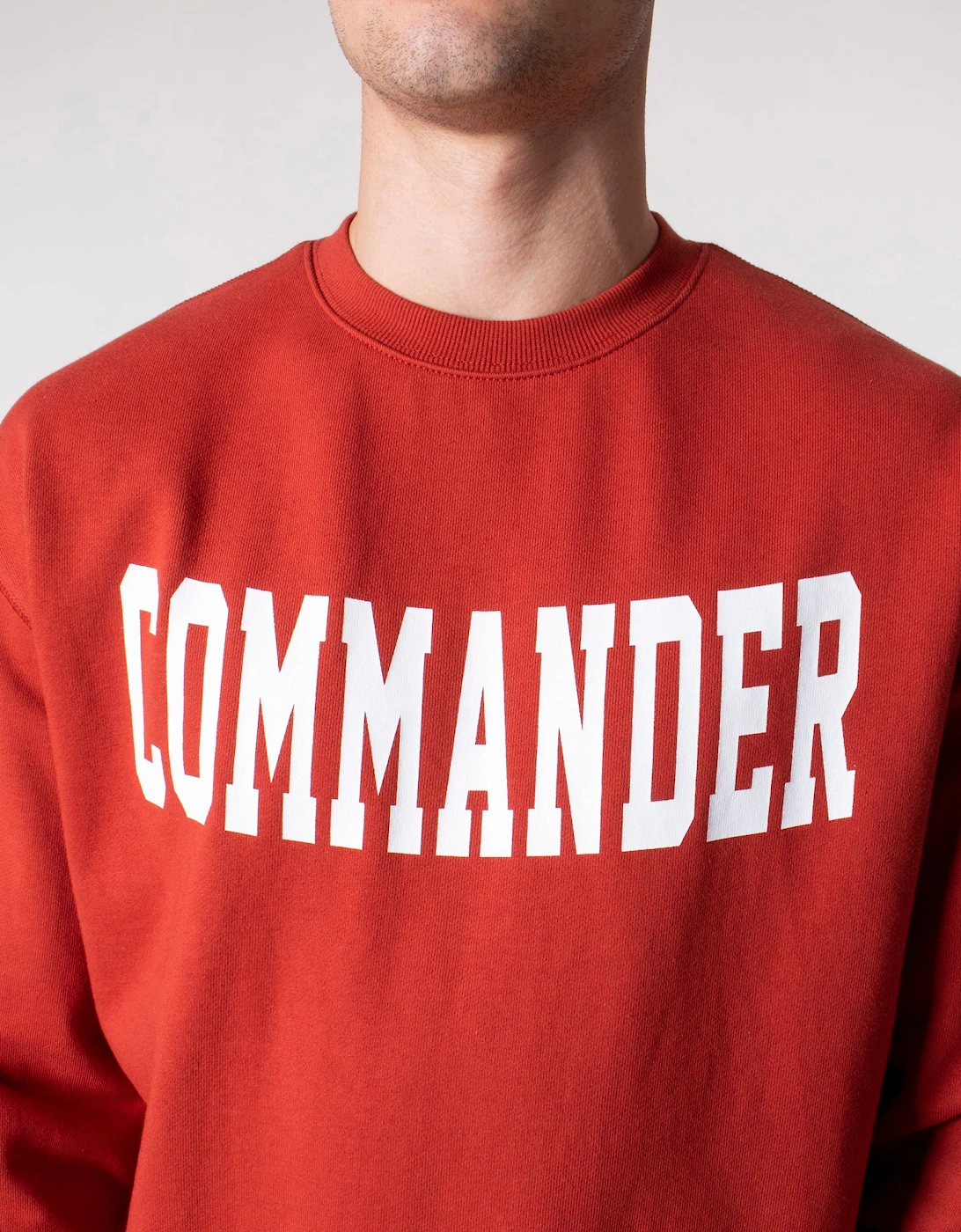 Relaxed Fit Commander Sweatshirt