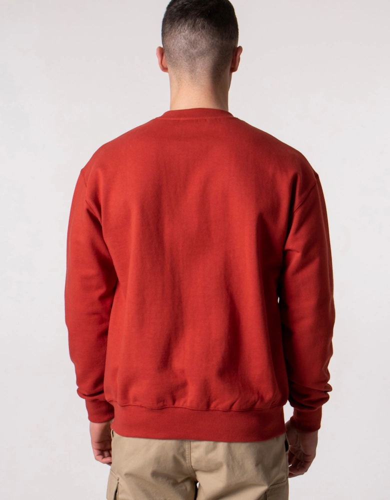 Relaxed Fit Commander Sweatshirt