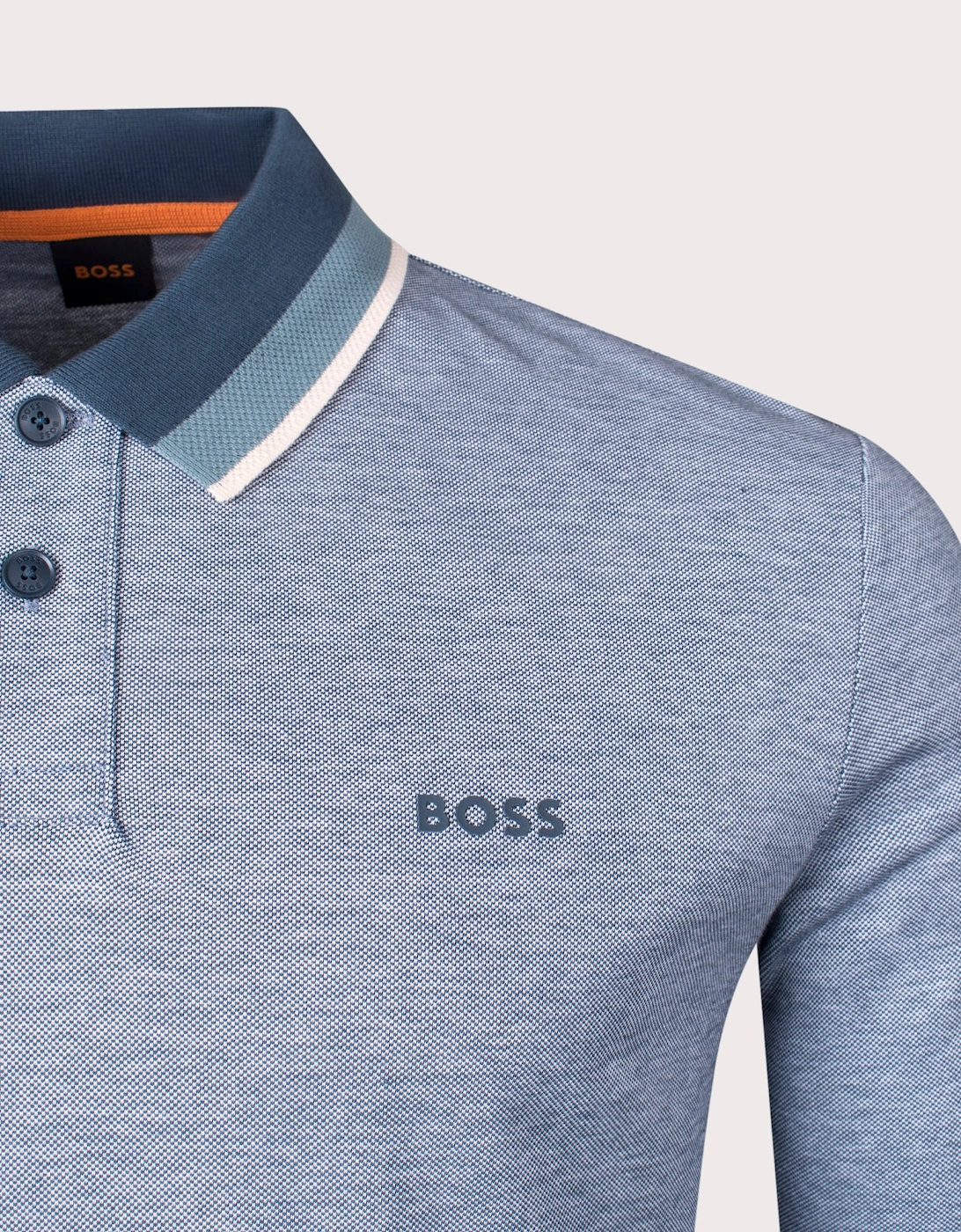 Long Sleeve Peoxford Polo Shirt