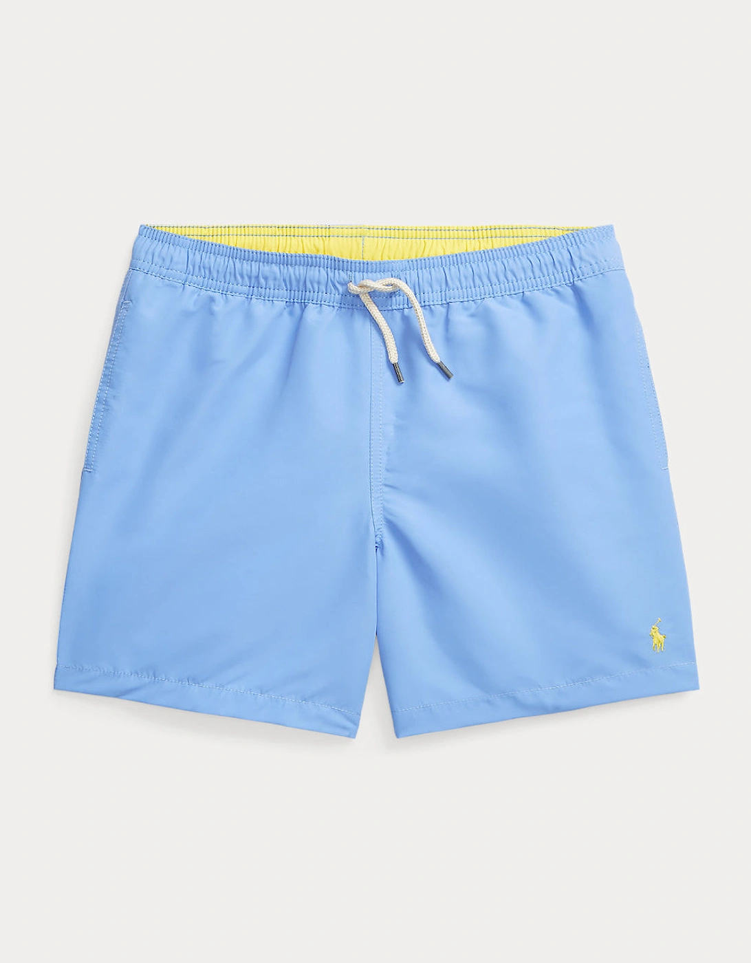 Boys Blue Logo Swim Shorts, 3 of 2
