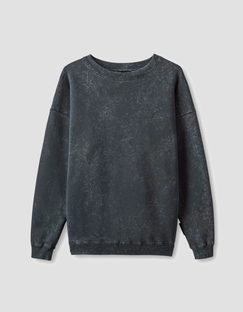 530 Washed Black Sweatshirt