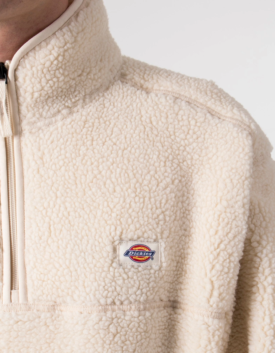 Relaxed Fit Quarter Zip Mount Hope Fleece Sweatshirt