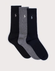 001 Asst Navy/Charcoal Heather/Black