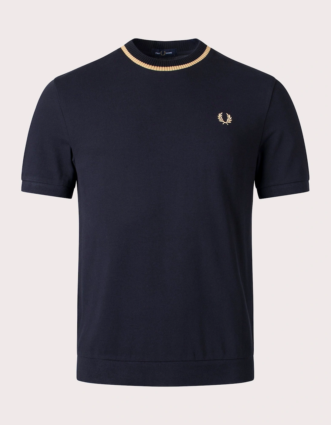Crew Neck Pique T-Shirt, 4 of 3