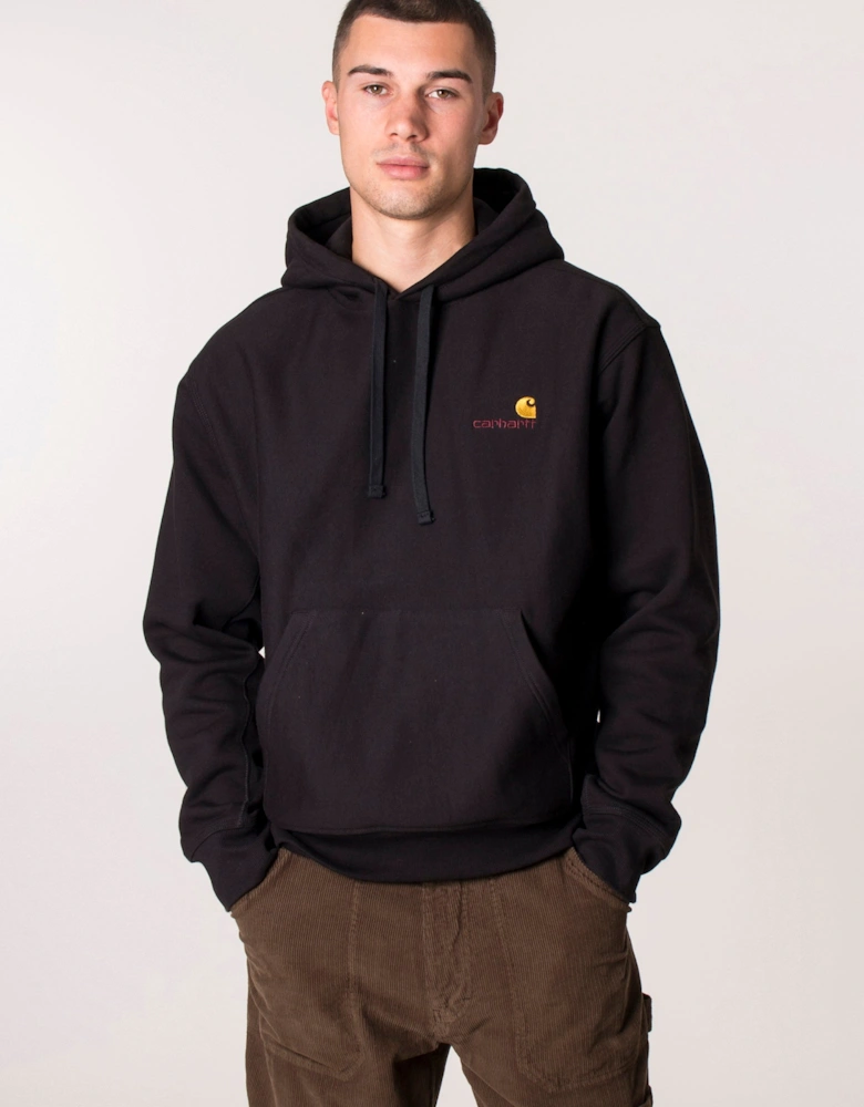 Relaxed Fit American Script Hoodie