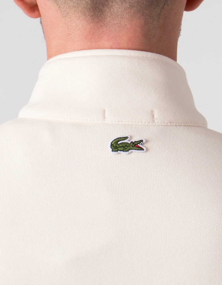 Quarter Zip Organic Cotton Sweatshirt