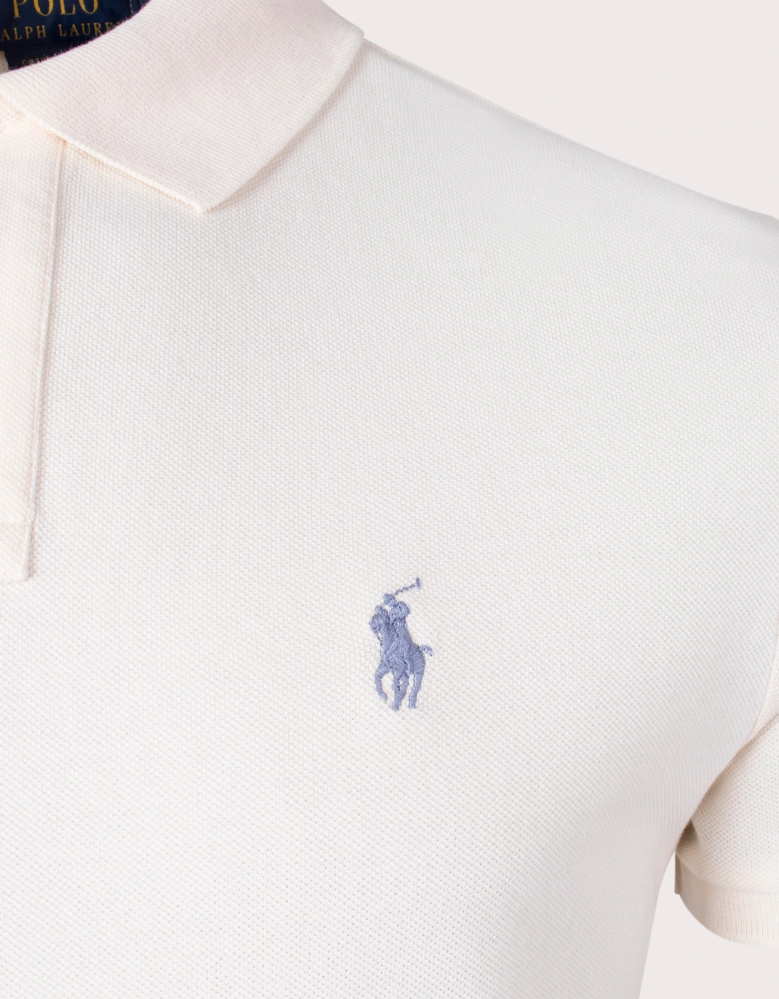 Custom Slim Fit Mesh Polo Shirt