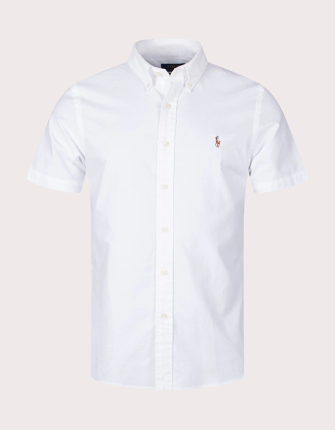 Custom Fit Short Sleeve Lightweight Oxford Shirt, 4 of 3