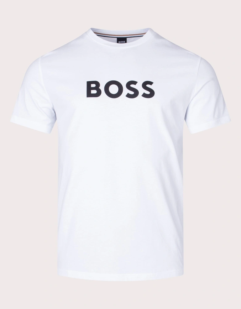 Contrast Logo RN T-Shirt