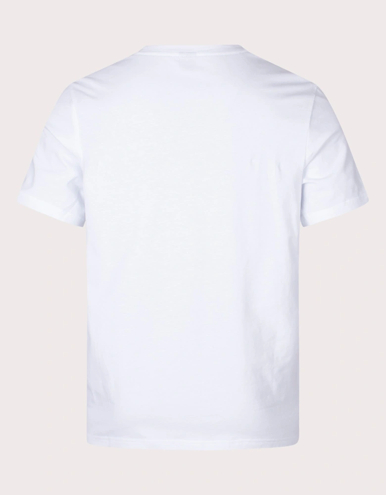 Contrast Logo RN T-Shirt