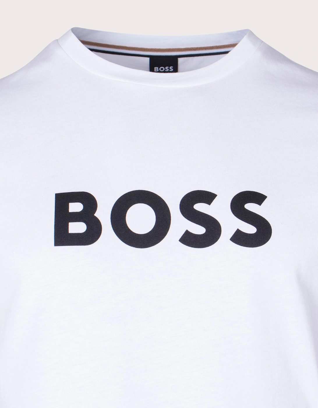 Contrast Logo RN T-Shirt
