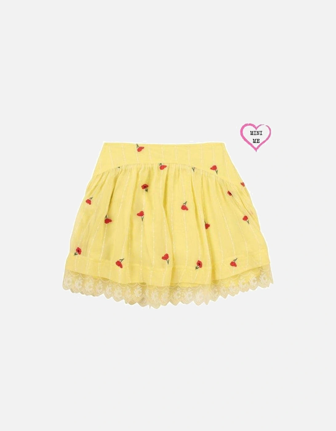 Girls Lemon Poppy Skirt, 2 of 1