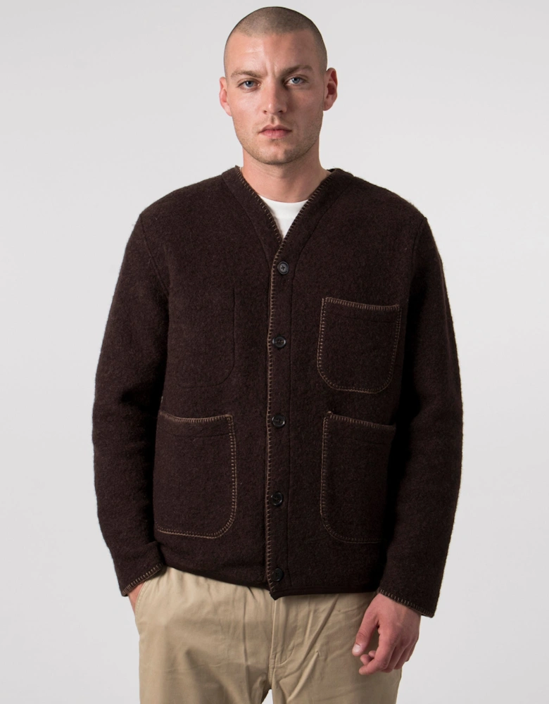 Studio Wool Mix Blanket Cardigan