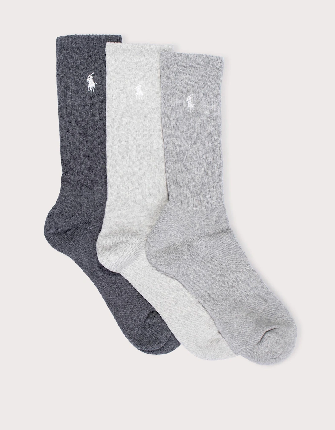 3 Pack Multi Coloured Cotton Blend Socks, 3 of 2