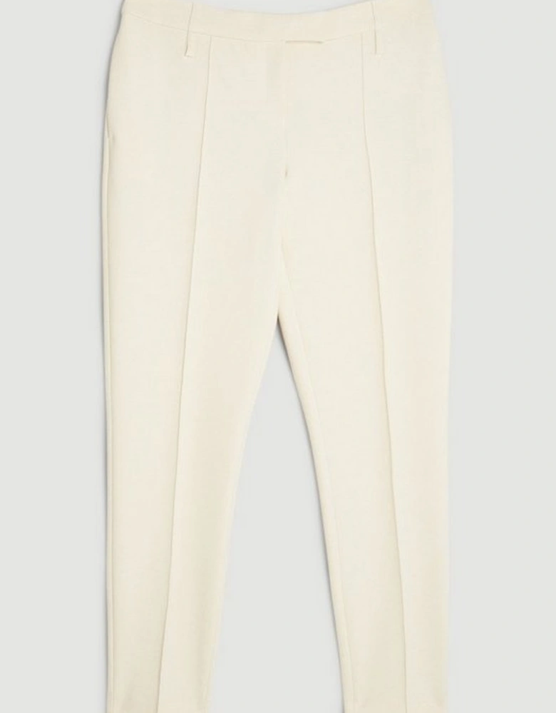The Founder Compact Stretch Slim Leg Tailored Trousers
