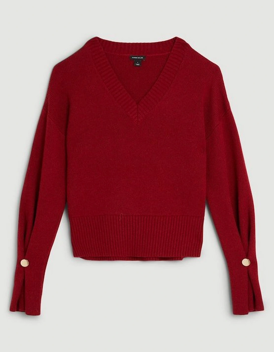 V Neck Premium Alpaca Wool Blend Mid Weight Full Sleeve Knit Jumper