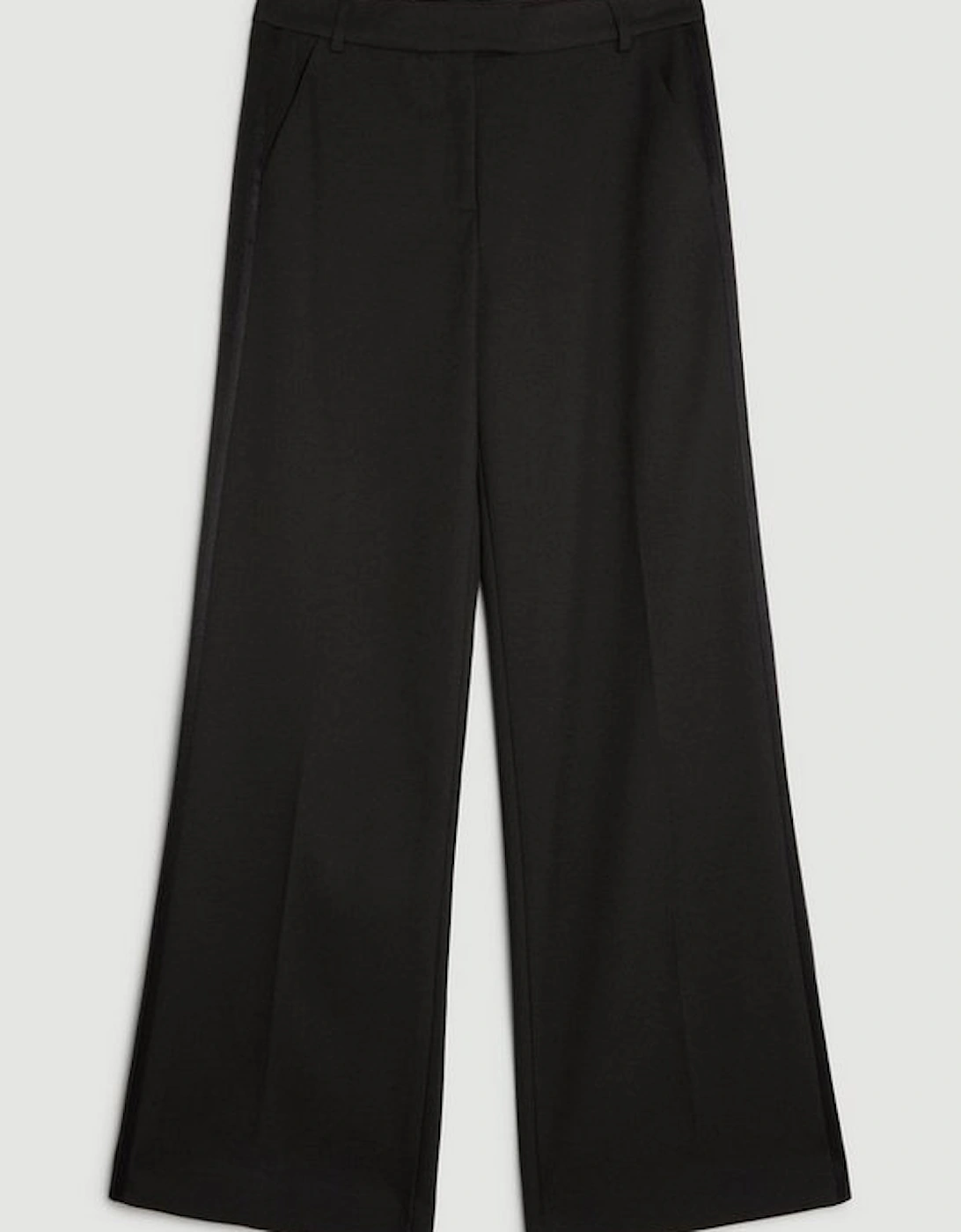 The Founder Premium Twill Straight Leg Tailored Trousers