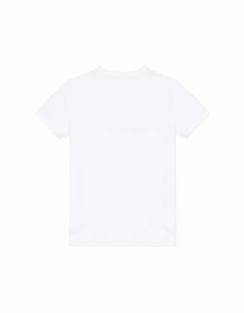 Unisex White Sport Line Jb T-Shirt