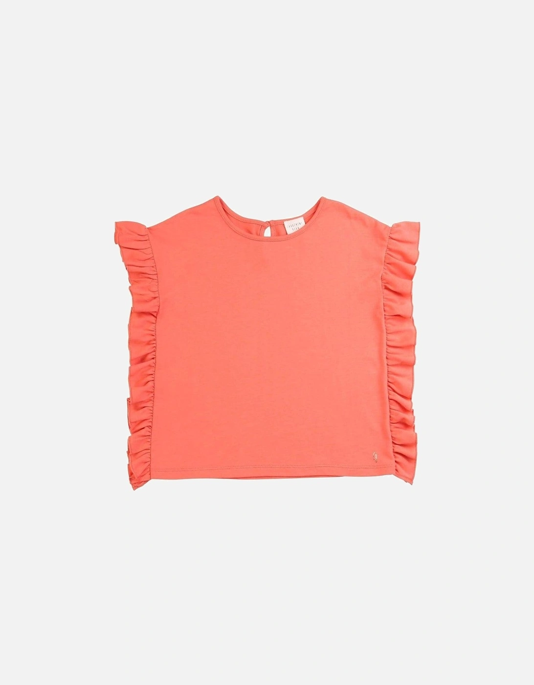 Girls Apricot Short Sleeves T-Shirt, 3 of 2