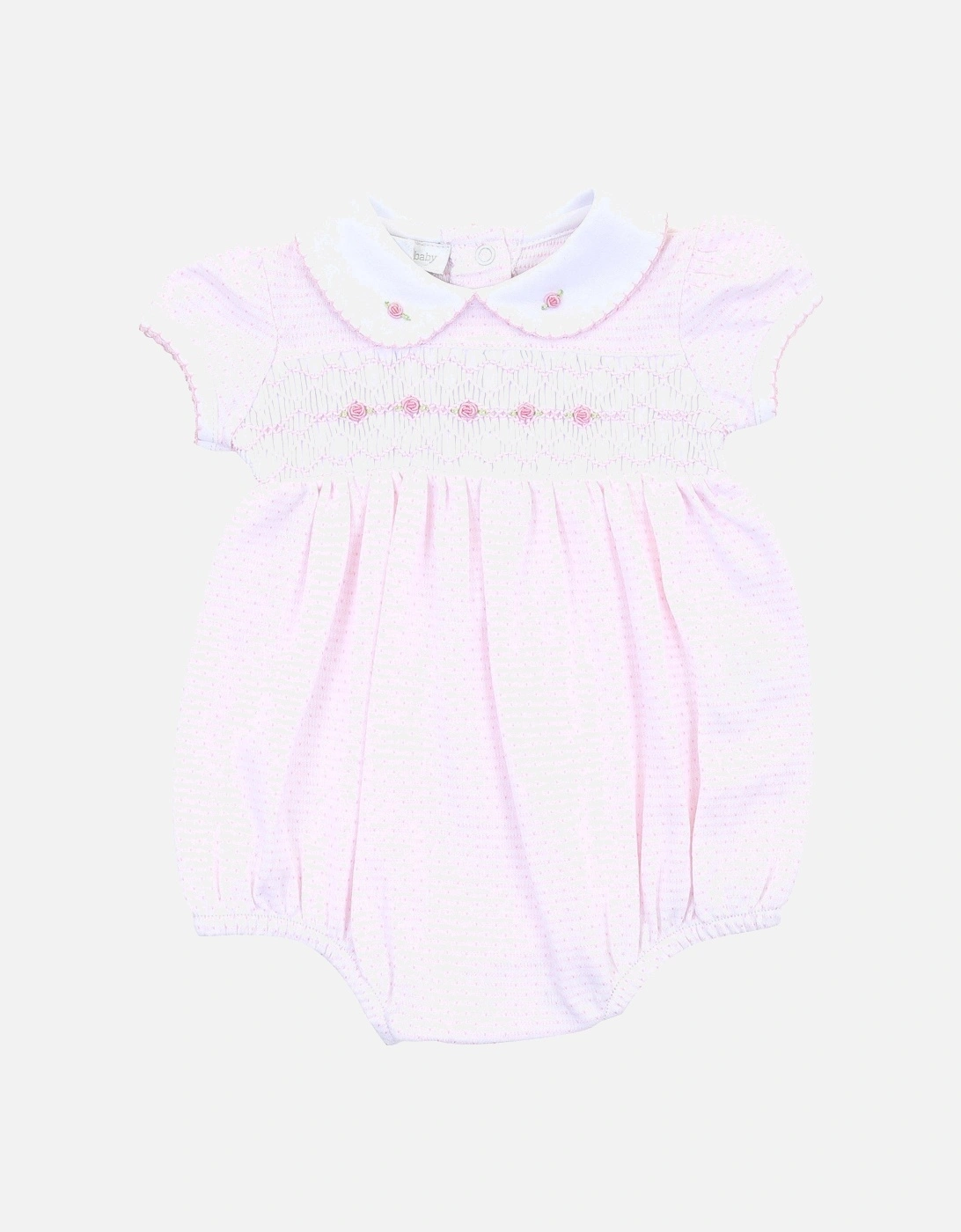 Girls Maddy and Michael's Classics Smocked Collared Bubble, 2 of 1