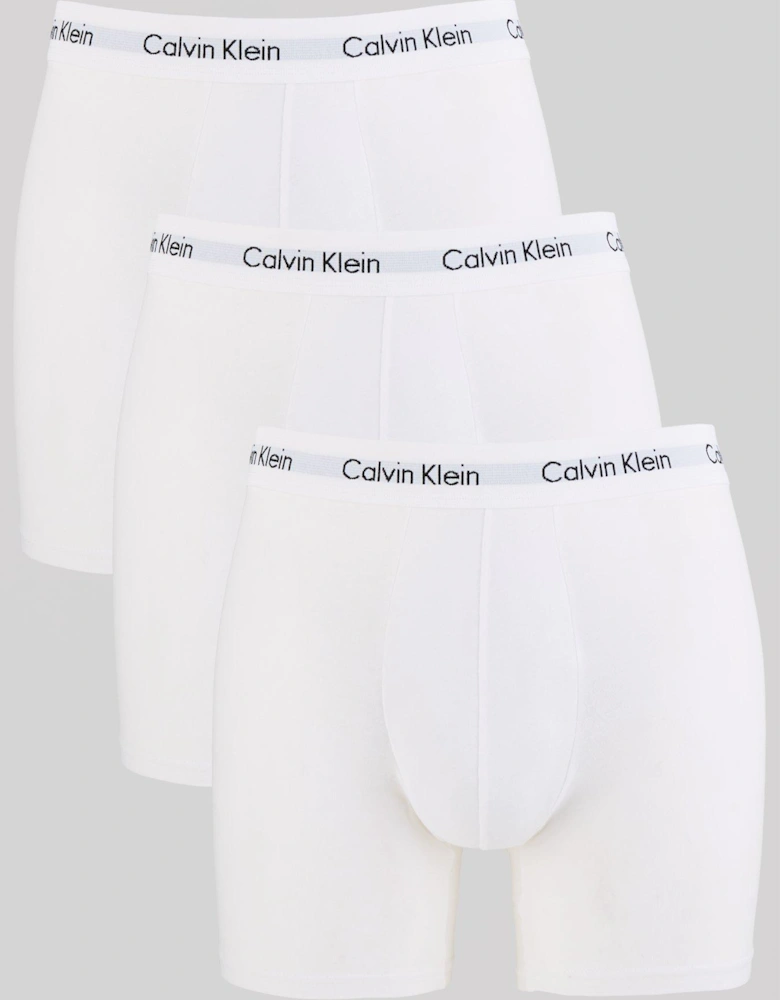 3 Pack Boxer Briefs - White