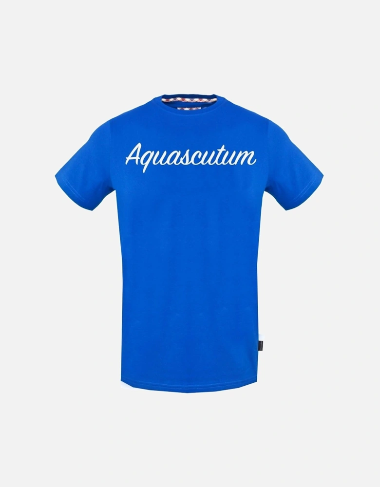 Signature Logo Blue T-Shirt