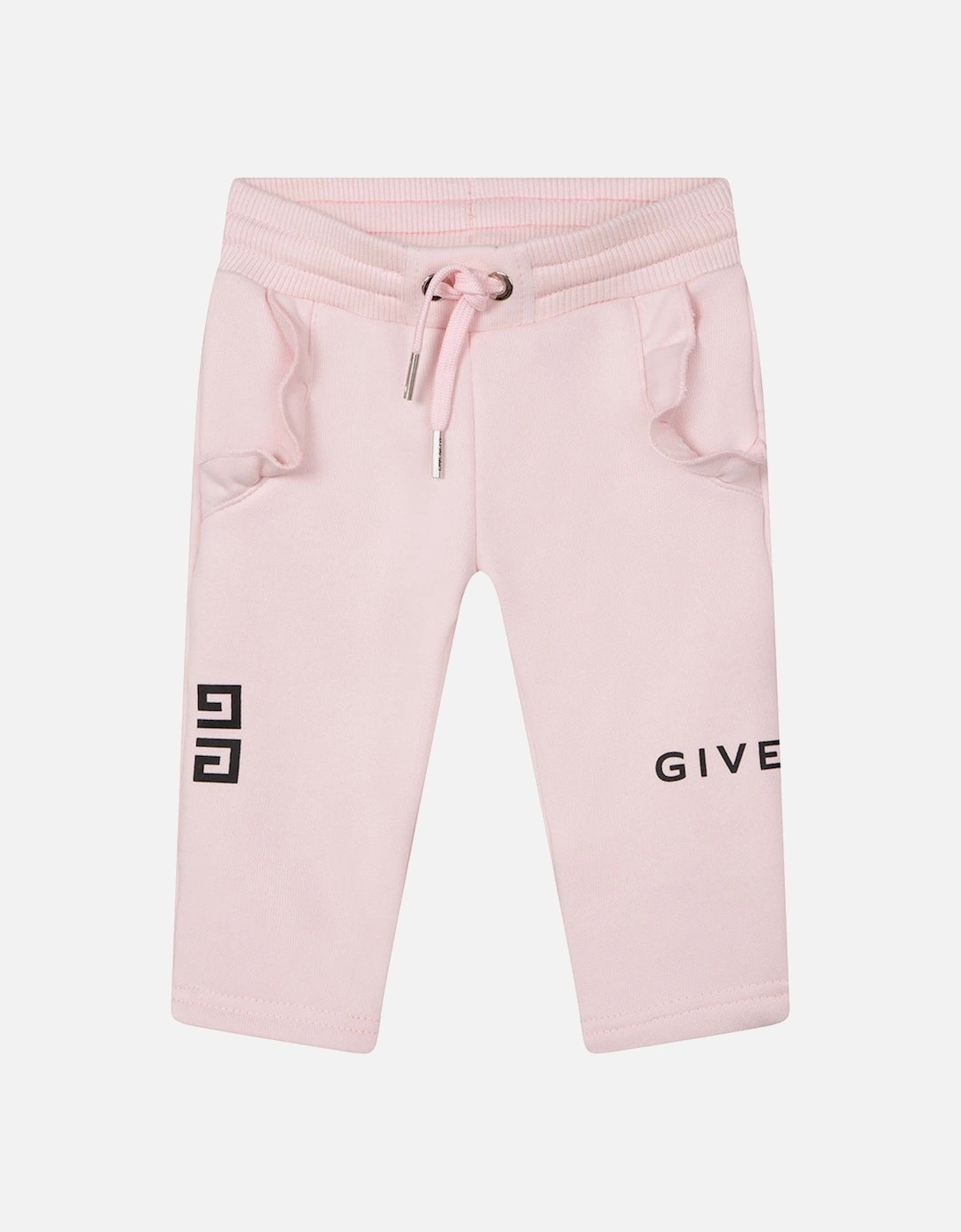 Baby Girls Logo Joggers Pink, 4 of 3