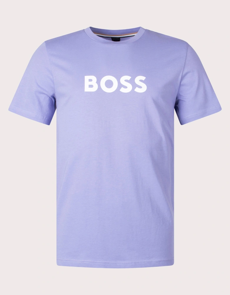 Contrast Logo RN T-Shirt