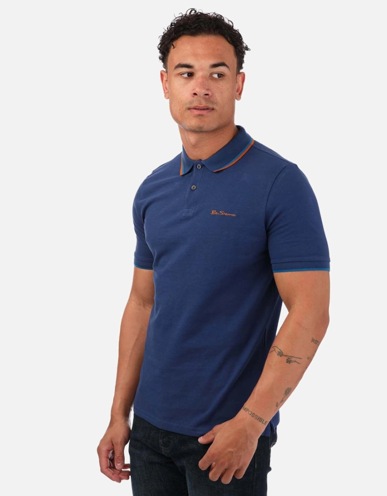 Mens Twin Tipped Polo Shirt