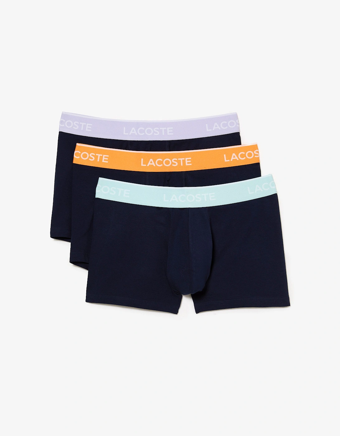 Mens 3 Pack Casual Trunks, 7 of 6