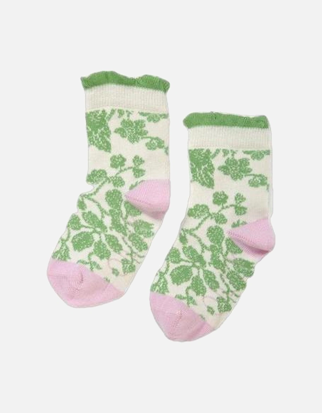 Girls Green Menorca socks, 3 of 2