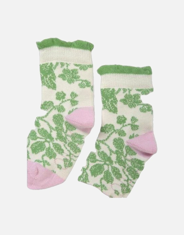 Girls Green Menorca socks