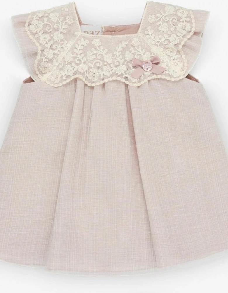 Dusty Pink Woven Dress