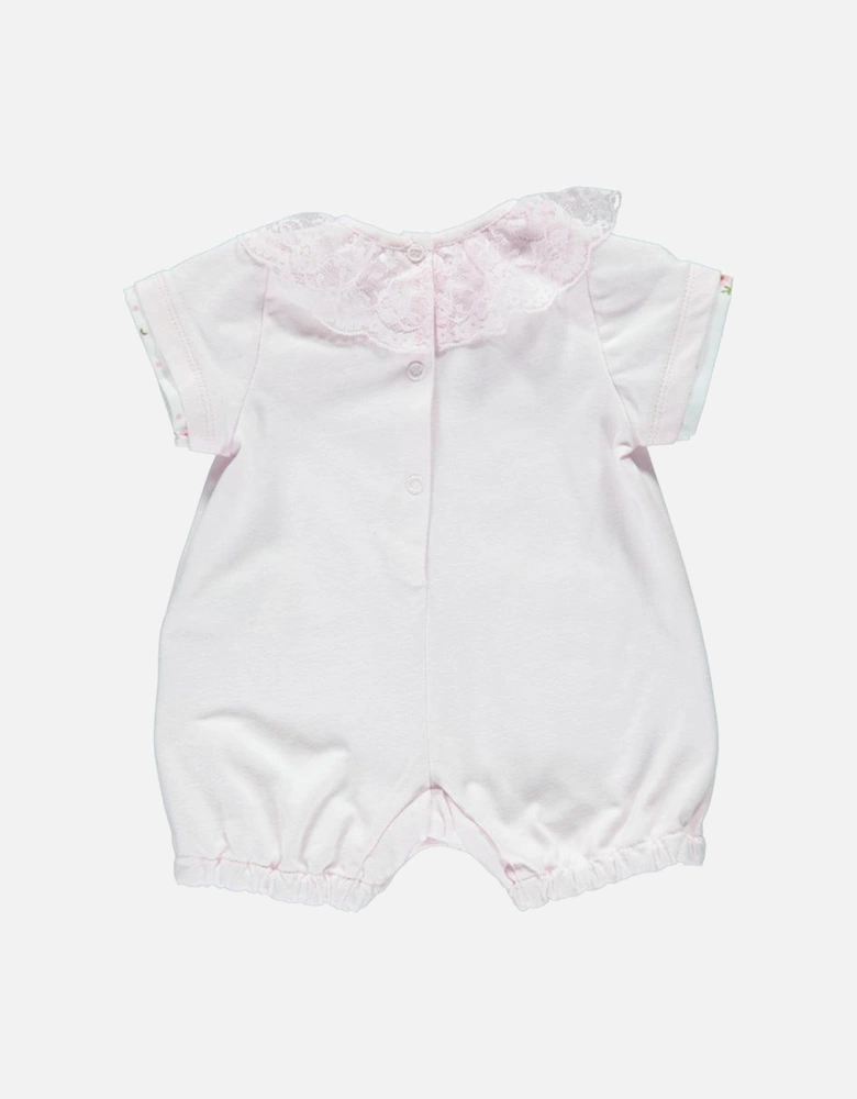 Baby Girls Pink Romper